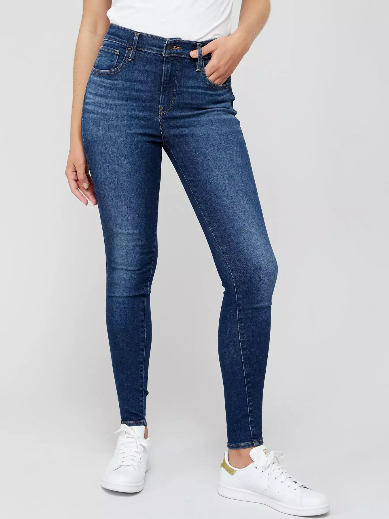 MAMA Super Skinny Jeans - Dark denim blue - Ladies