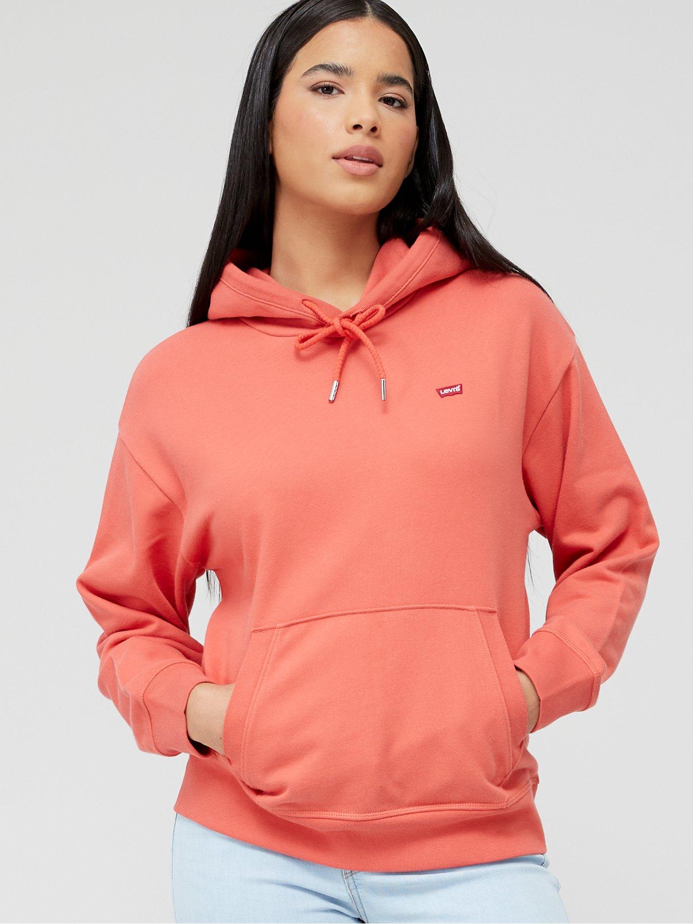 Levi's graphic raw outlet cut hoodie