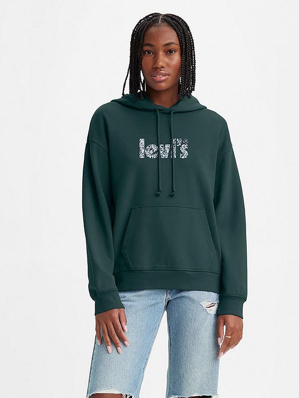 Introducir 56+ imagen levis green hoodie women’s