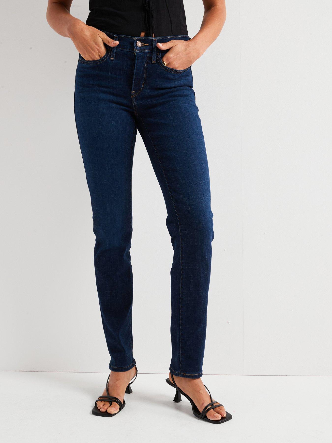 undefined 312T Shaping Slim Jeans - Cobalt Haze