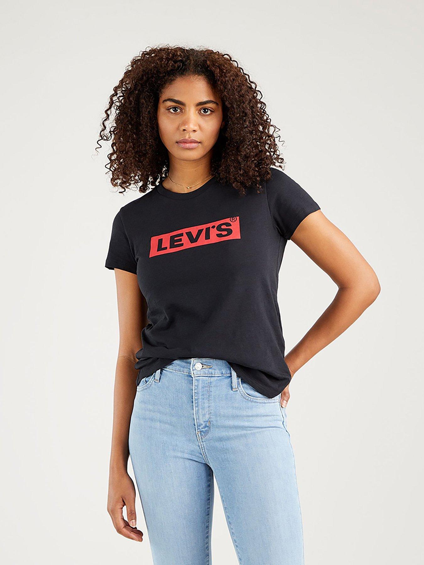 Levi's The Perfect T-Shirt - Caviar - Black