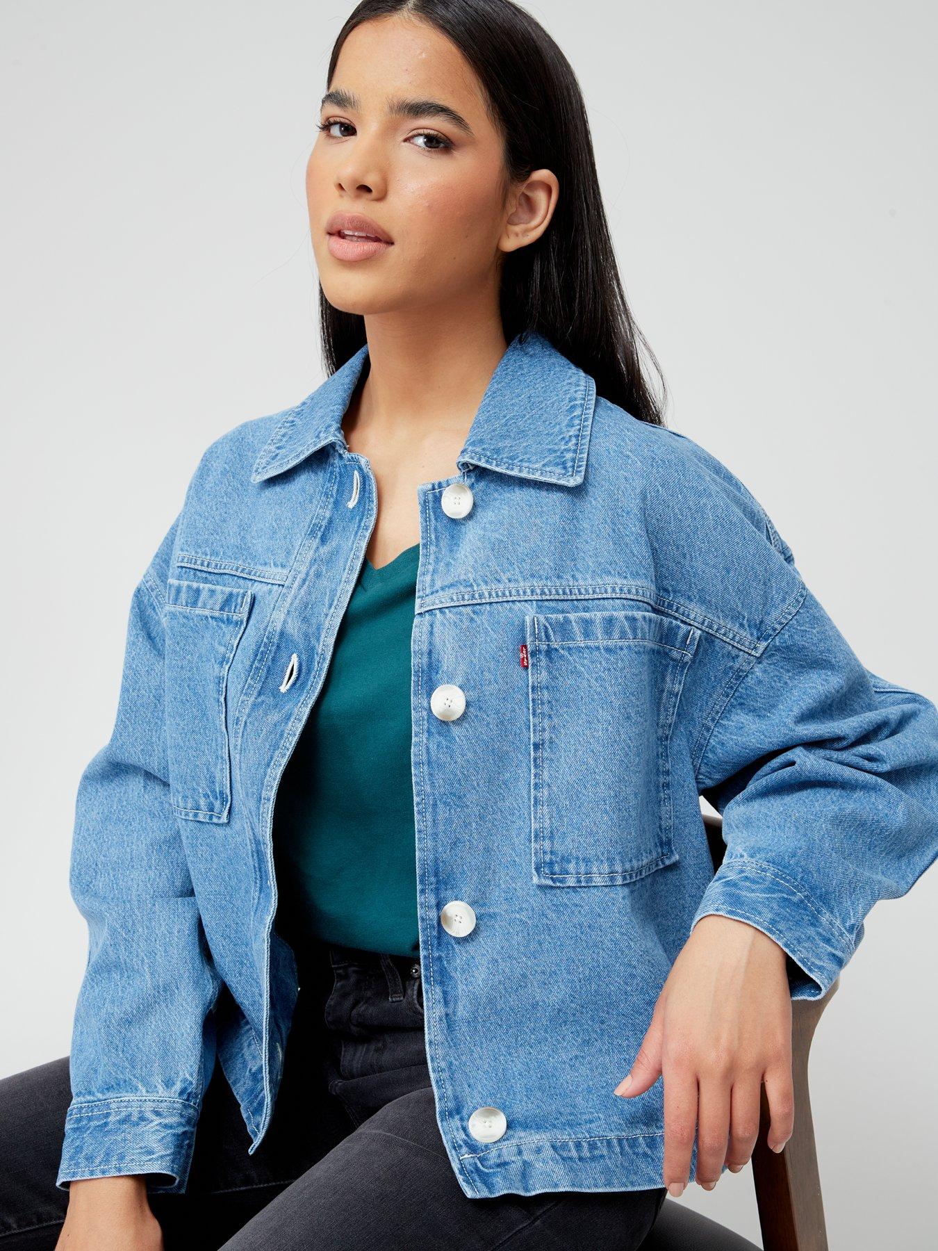 Levi's Cara Cotton Prep Denim Jacket - Where's My Coin Purse 2 | Very.co.uk