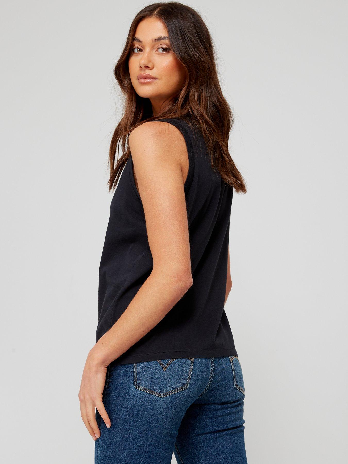 Levi's sleeveless outlet shirt