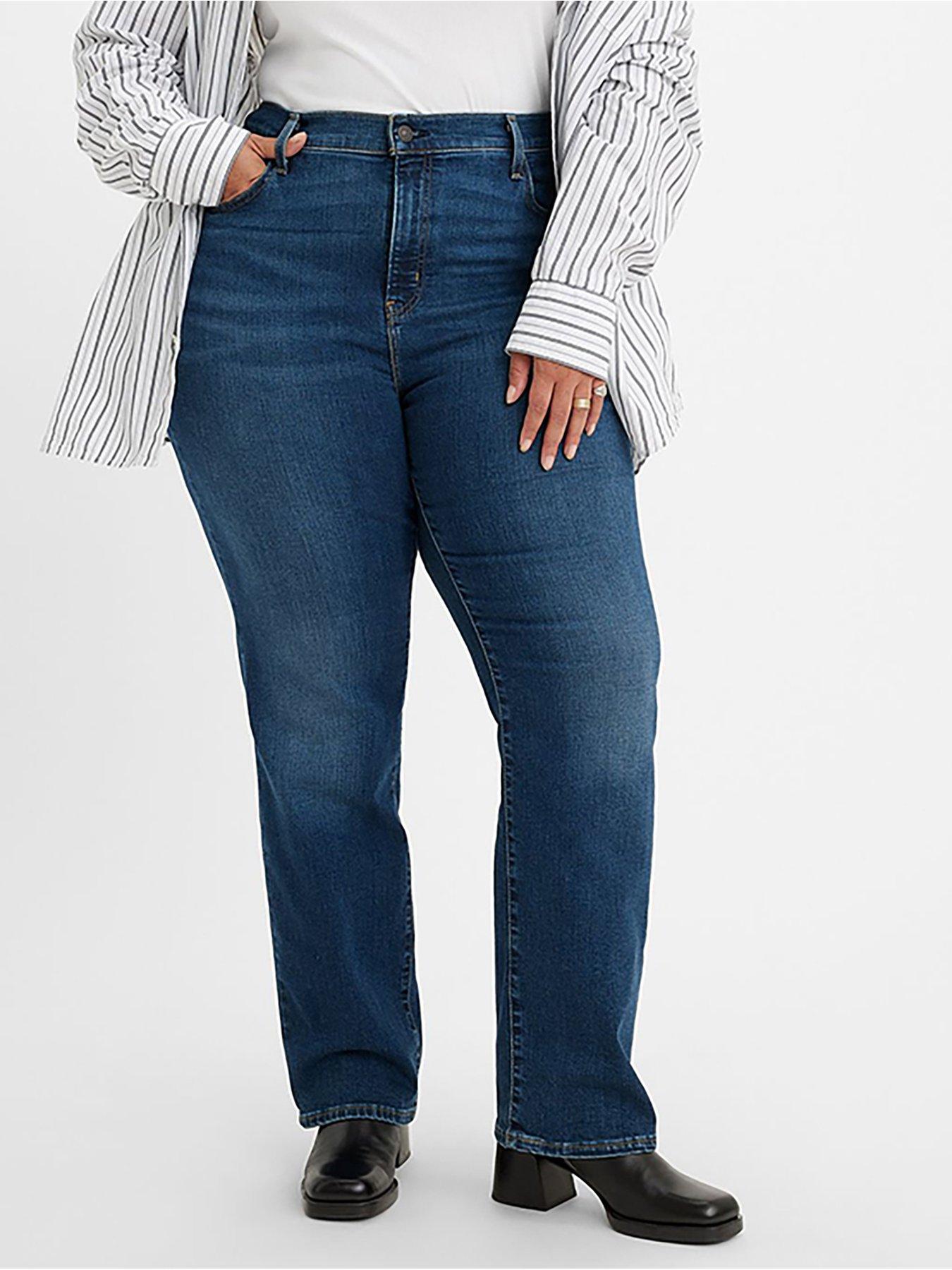 High waisted jeans hot sale plus size uk