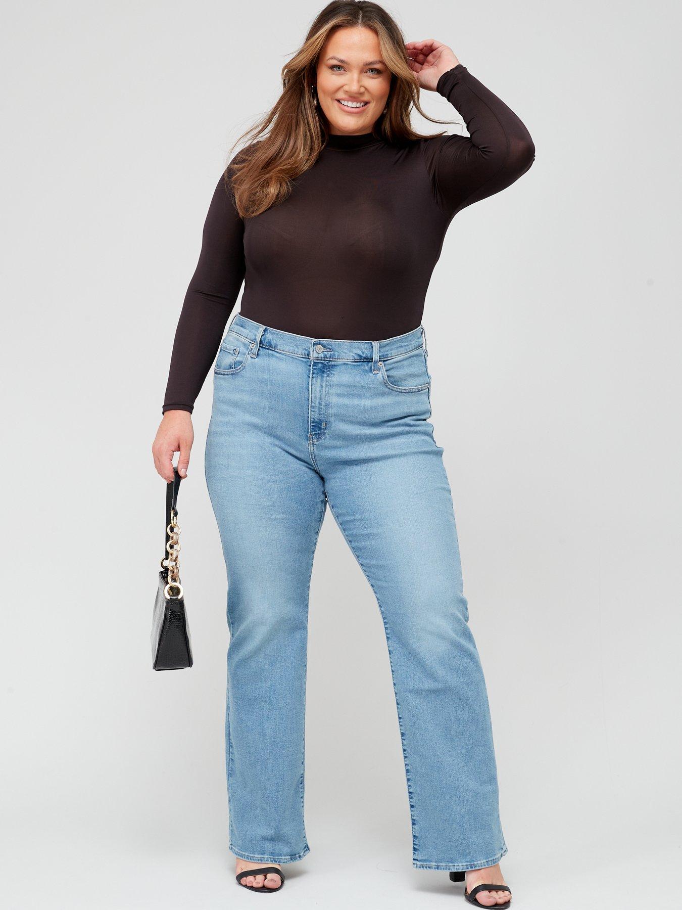 725™ High Rise Bootcut Jeans (plus Size) - Blue