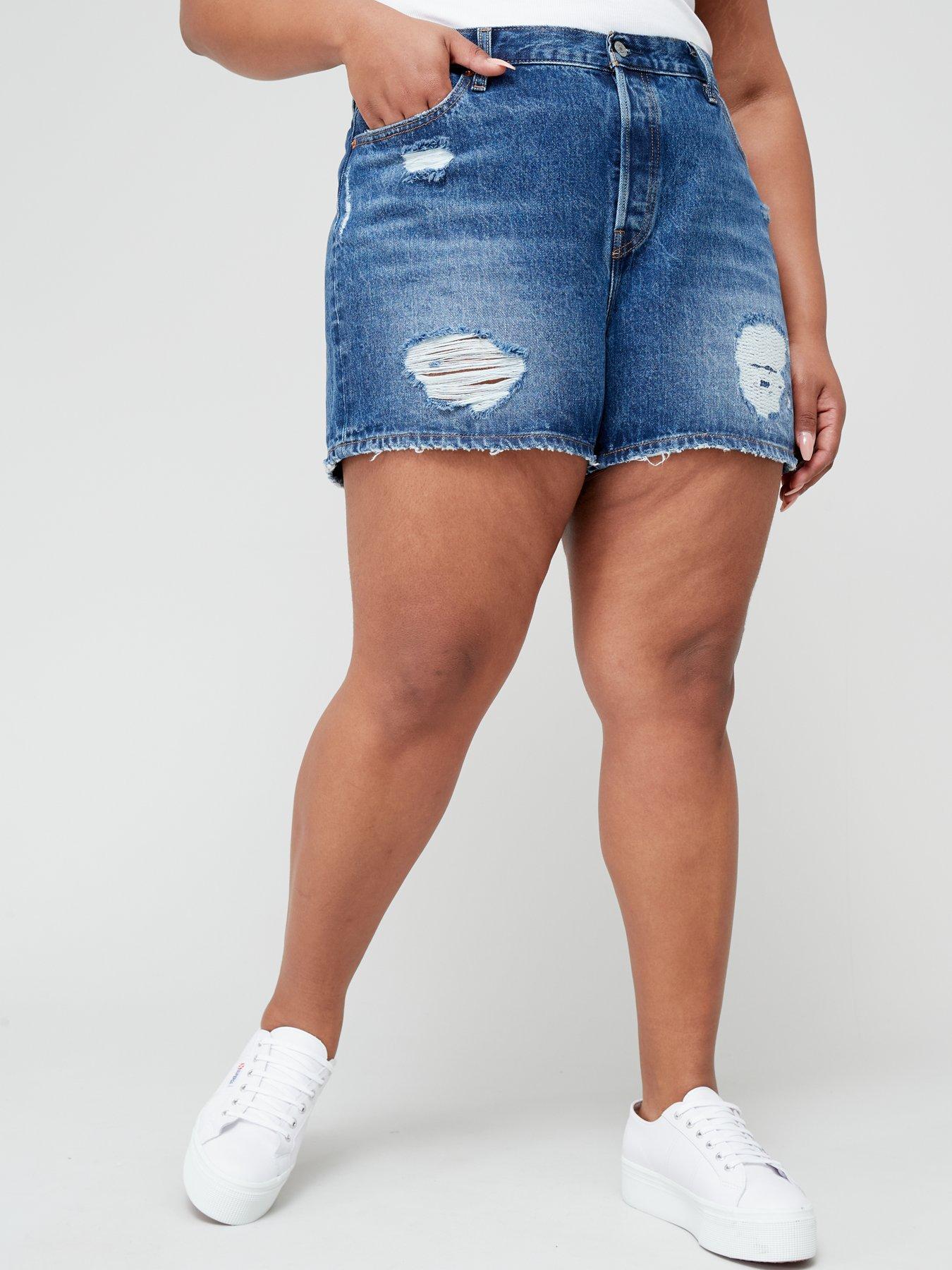 501® Levi's® Original Shorts (plus Size) - Black