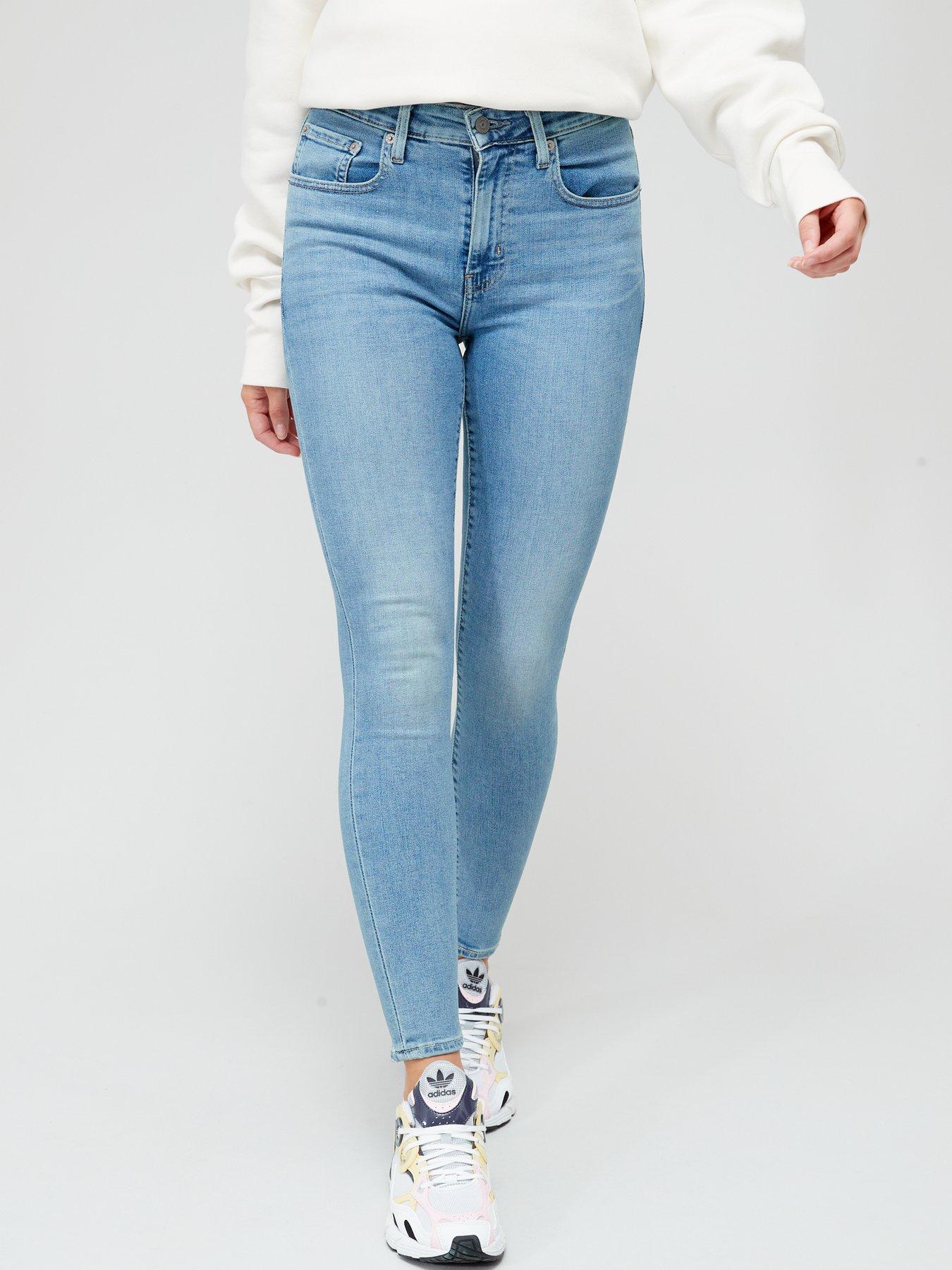 Levi's light shop wash skinny jeans