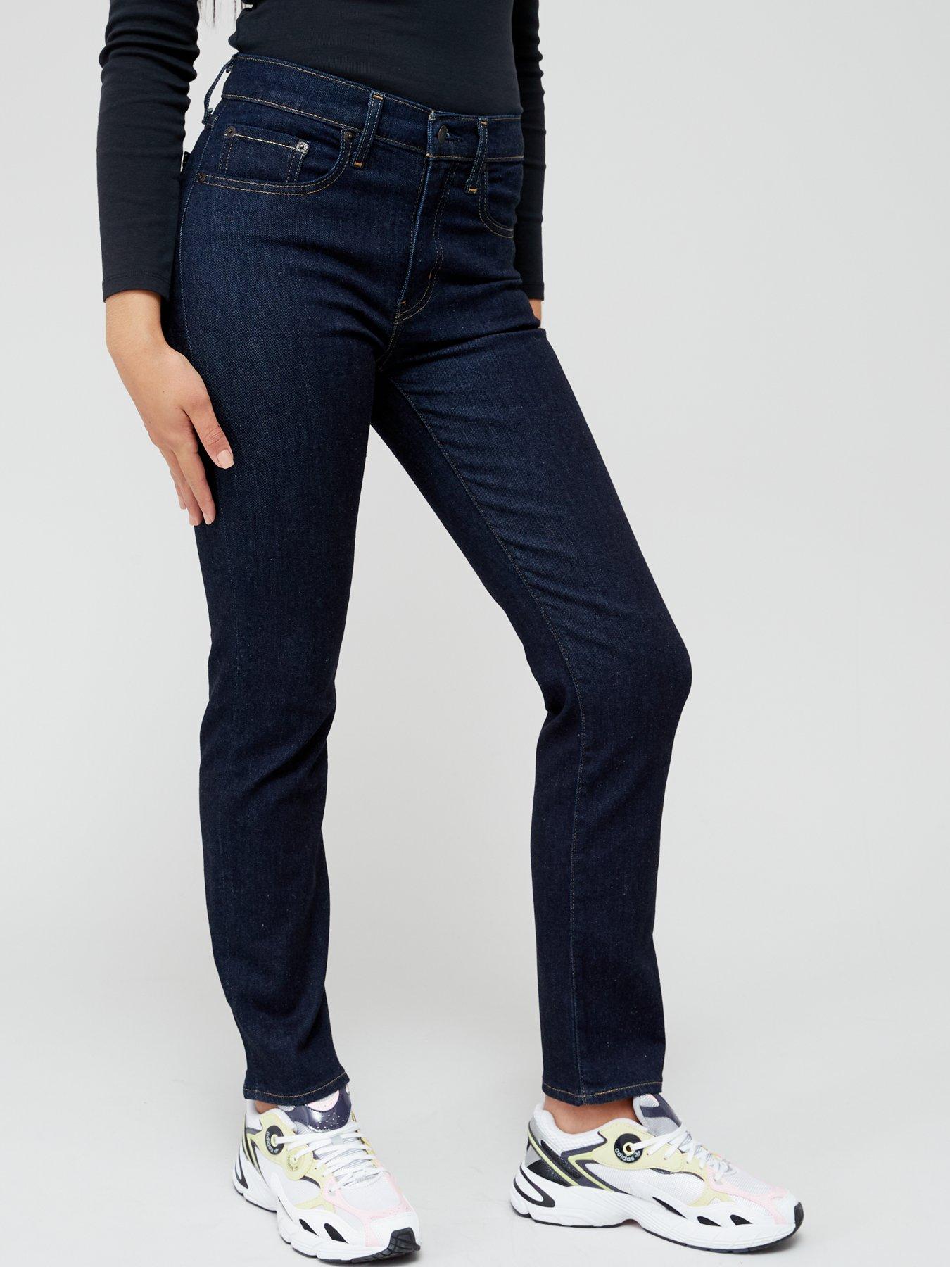 724™ High Rise Straight Jeans (plus Size) - Blue