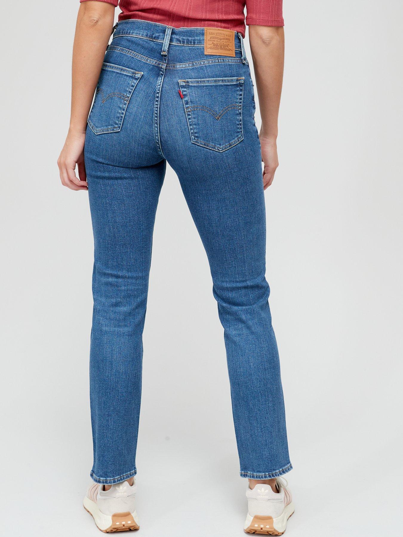 Levis 724 Straight Jeans Blue Wave Dark Available At Irish UK