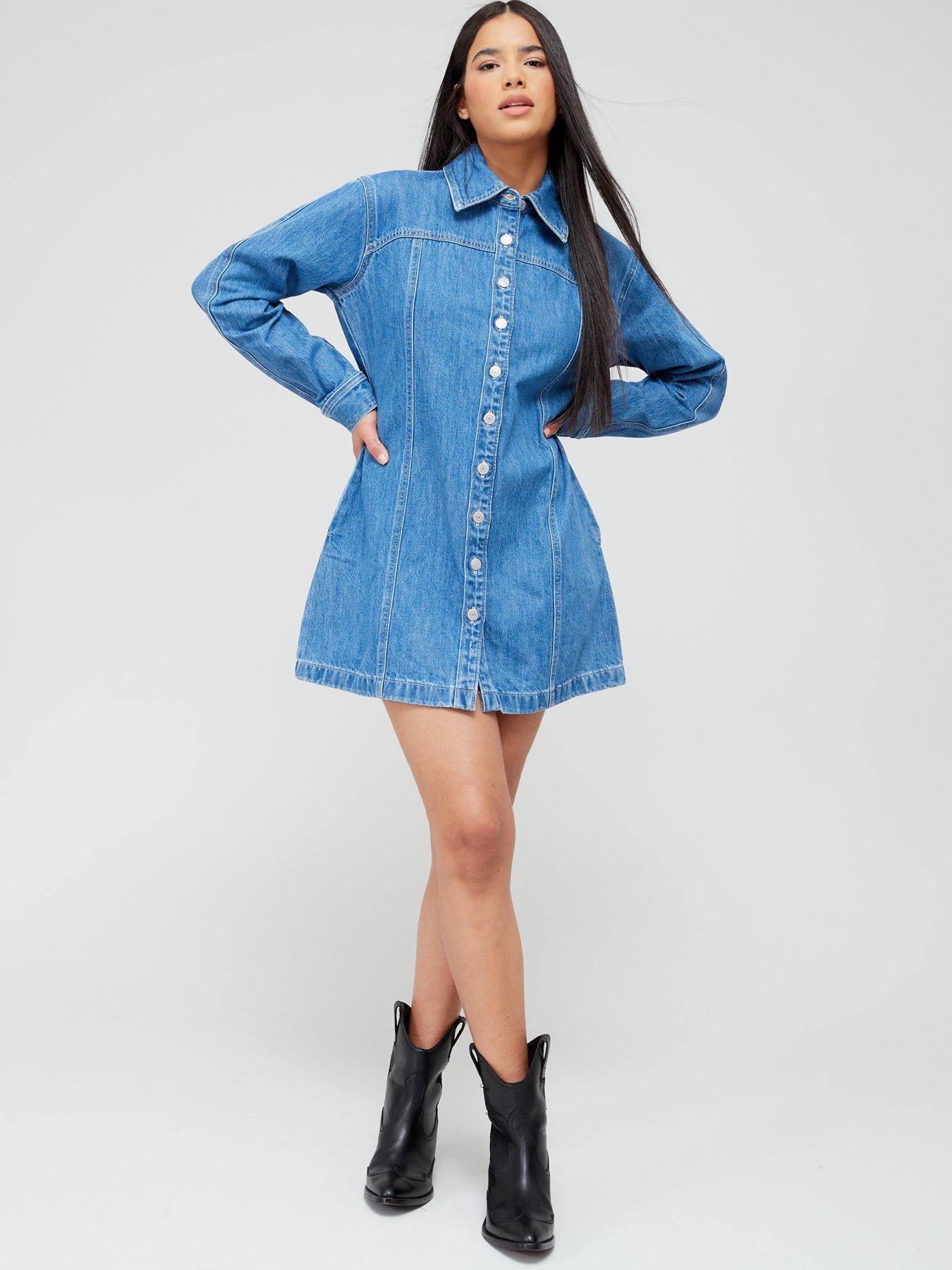 Levi core skirt mid hotsell in denim