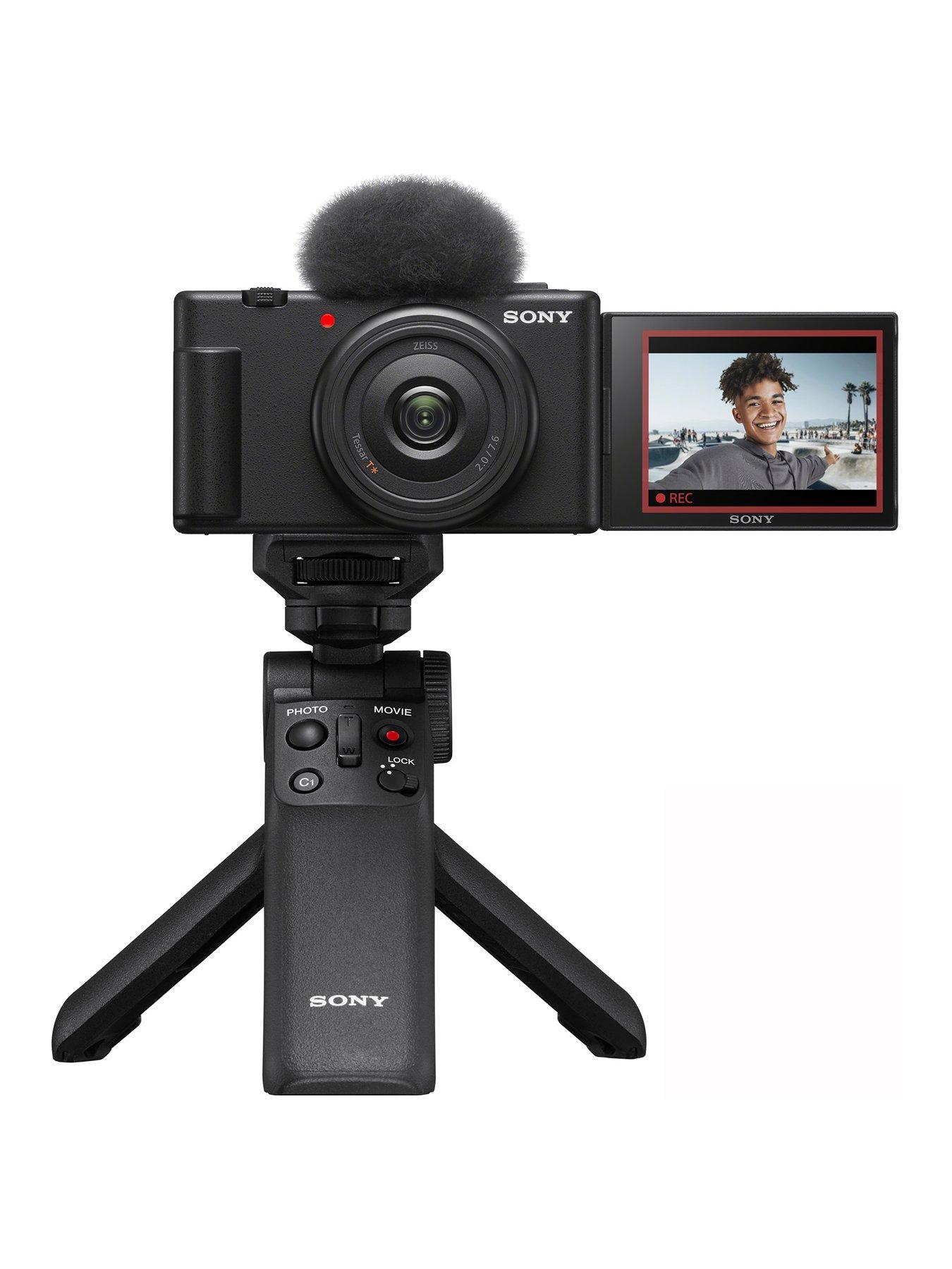 Sony Vlog camera ZV1FBDI.EU Digital Camera (Vari-angle Screen, 4K Video,  slow motion, Vlog features) - Black