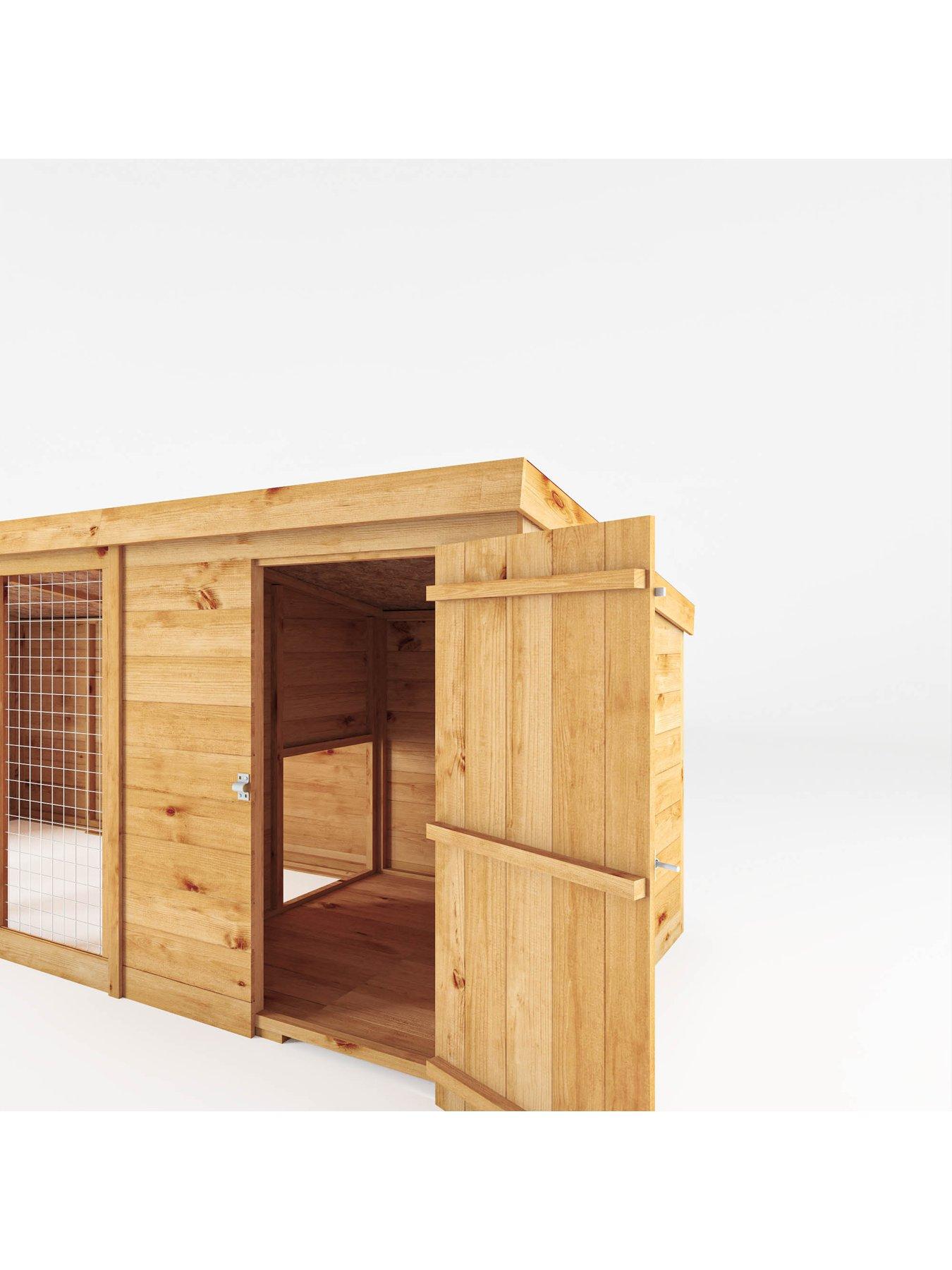 4 dog outlet kennel and run