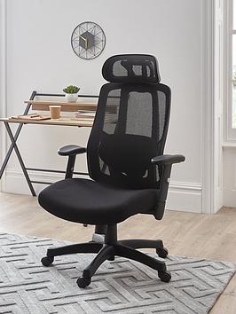 Product photograph of Erik Office Chair from very.co.uk