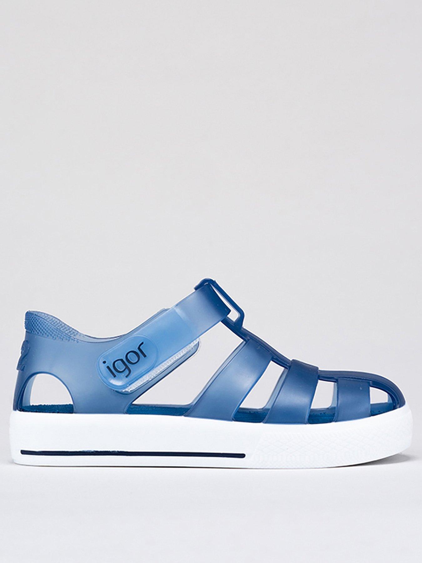 igor-star-jelly-sandal-navy