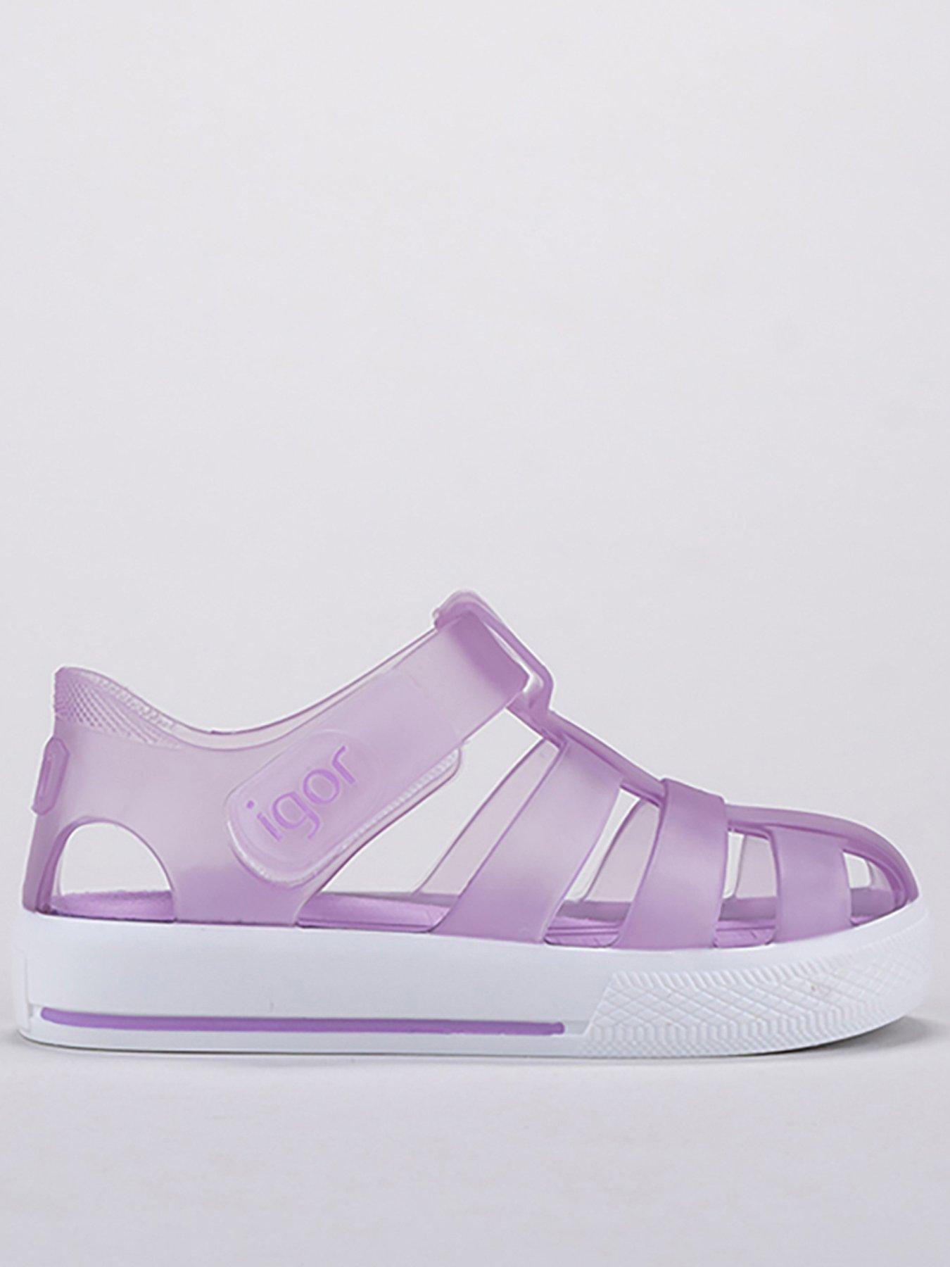 Igor Star Jelly Sandal Purple very