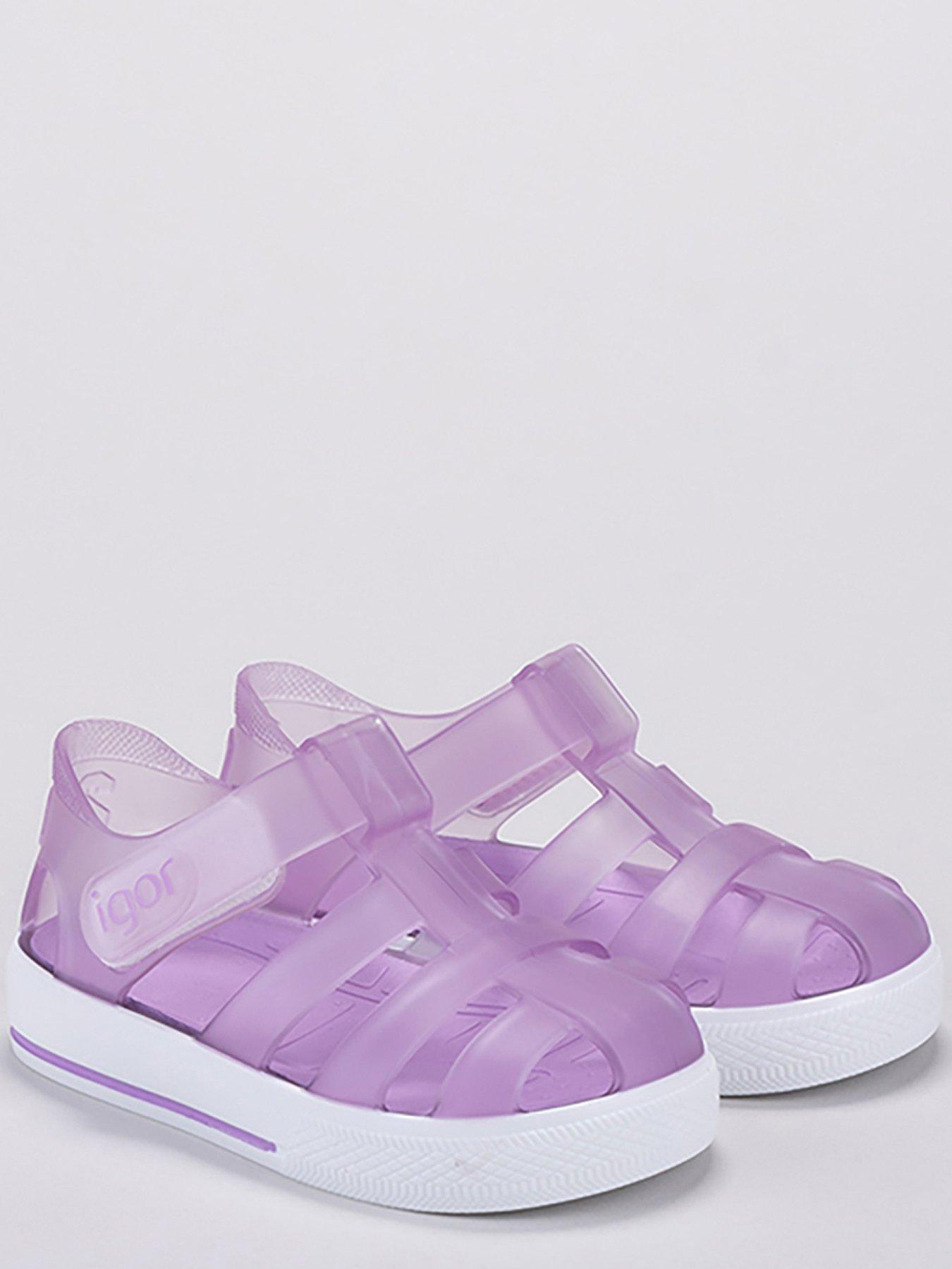 Igor Star Jelly Sandal Purple very