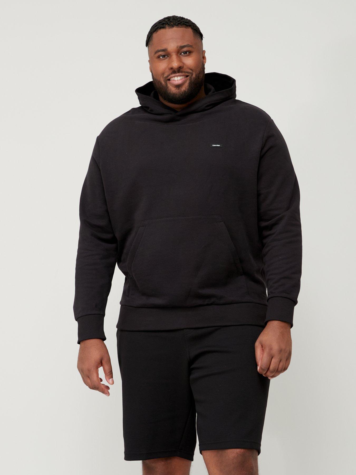 Calvin Klein Big Tall Comfort Overhead Hoodie Black very