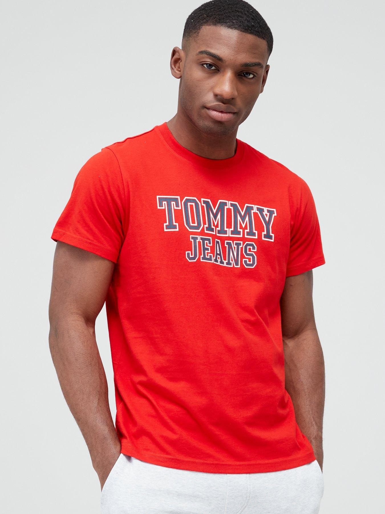 red tommy t shirt
