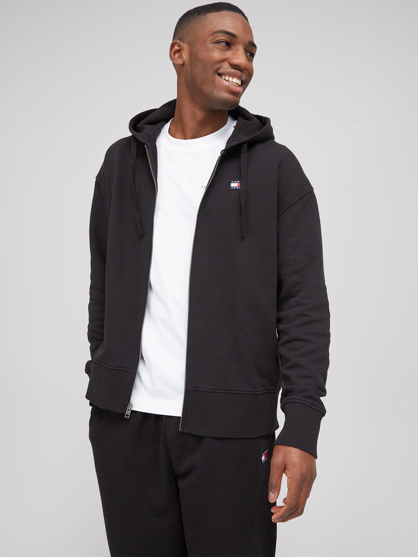 tommy badge zip