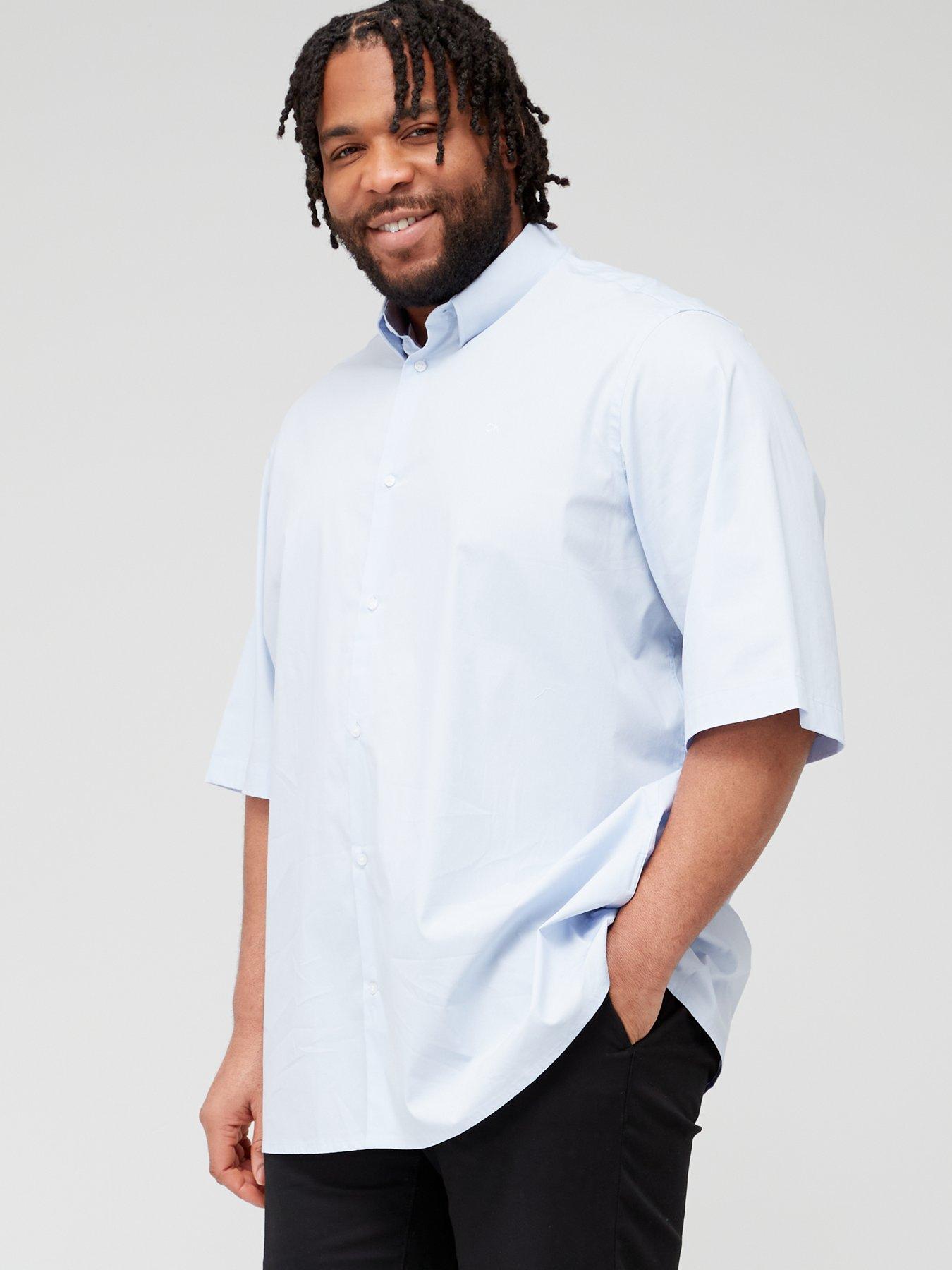 Calvin klein big and tall dress clearance shirts