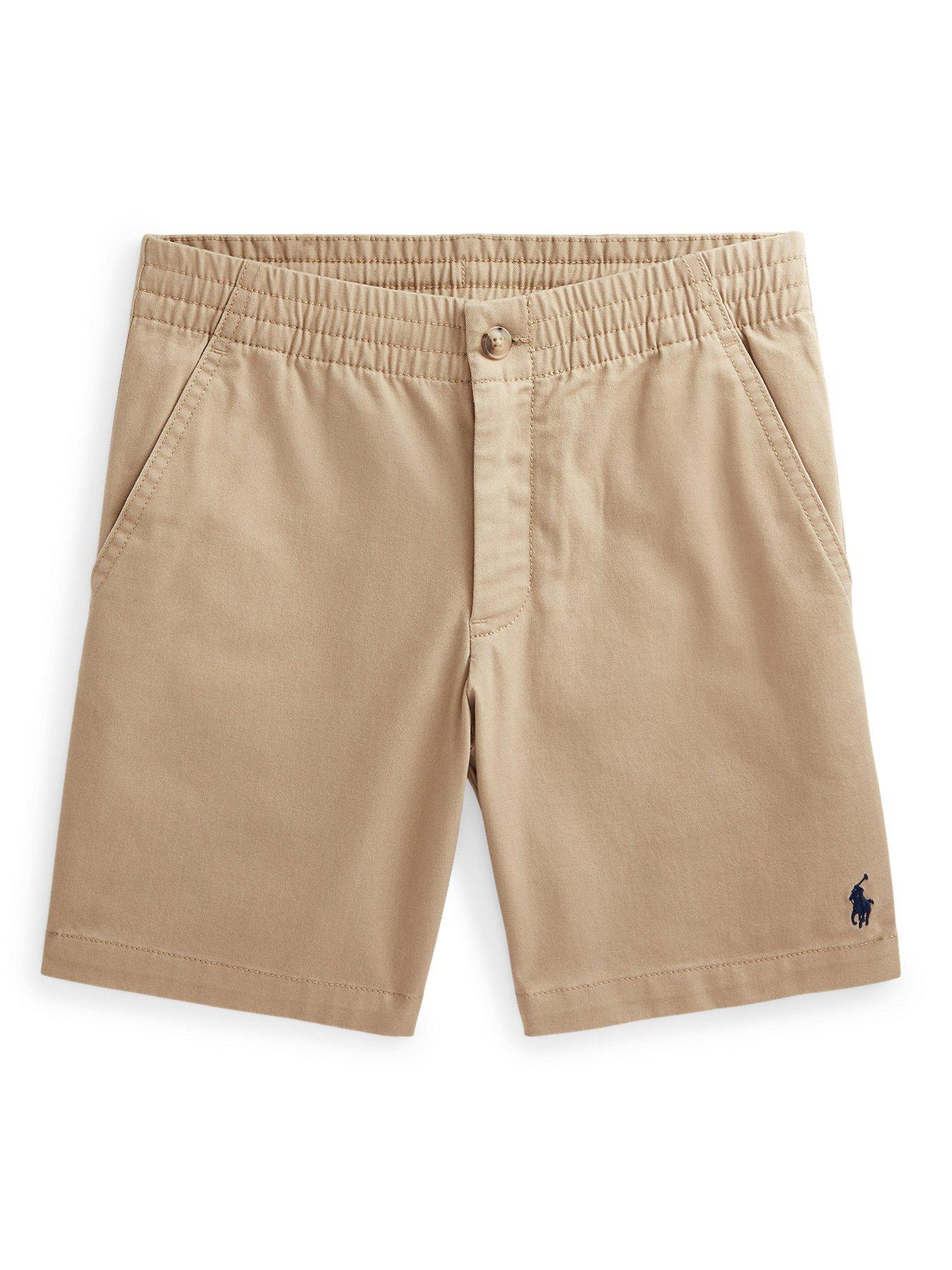 Ralph Lauren Boys Prepster Shorts Boating Khaki very