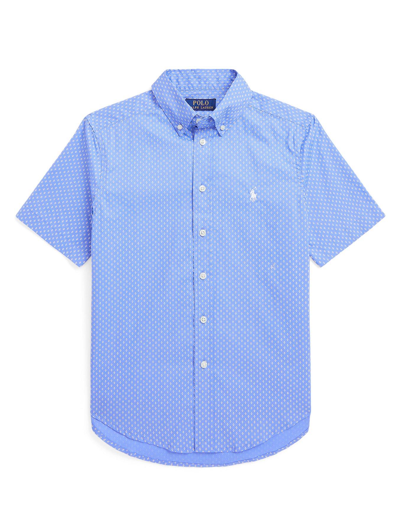 Boys ralph lauren short cheap sleeve shirt