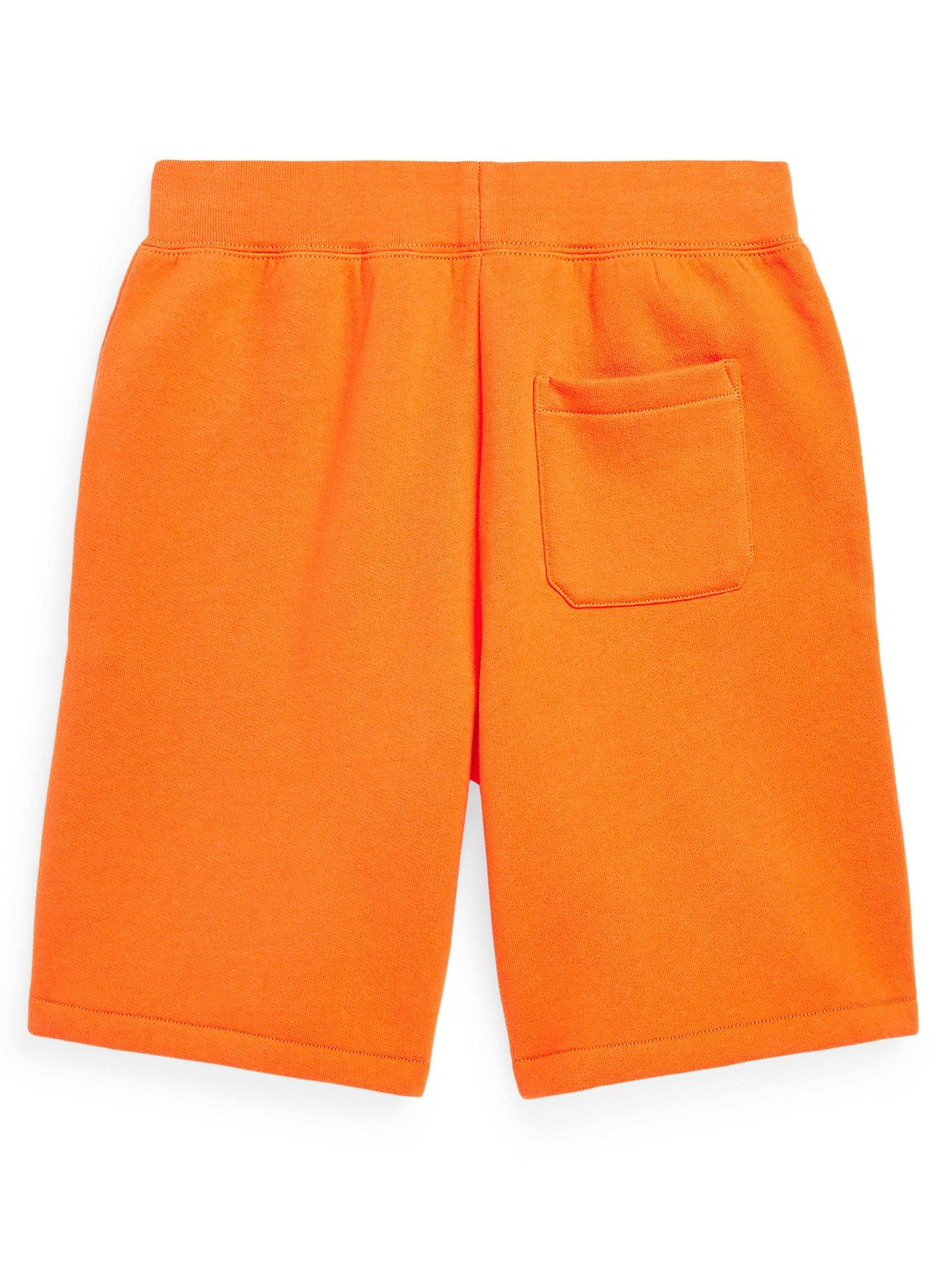 Orange sale cotton shorts