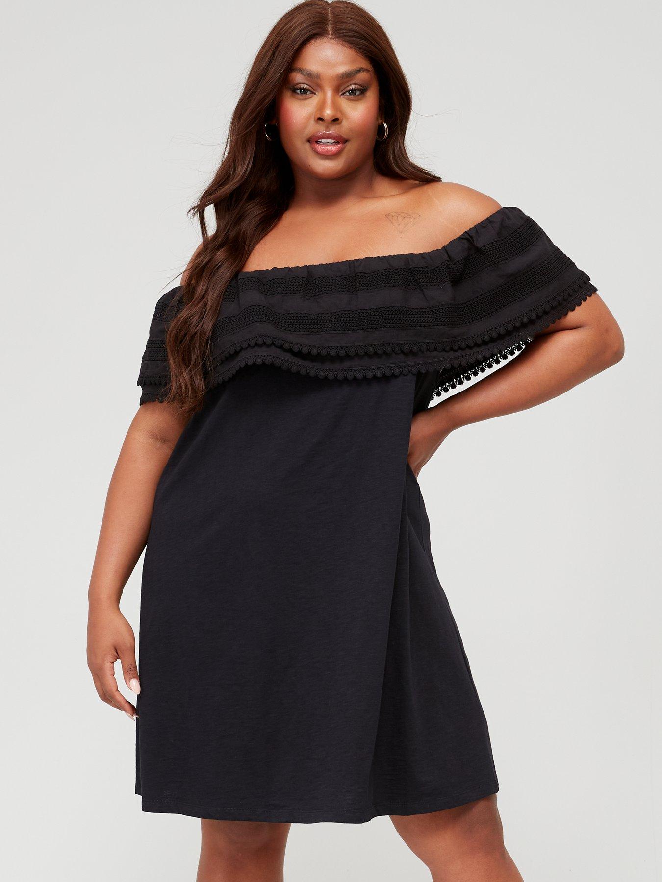 Off shoulder short on sale dress