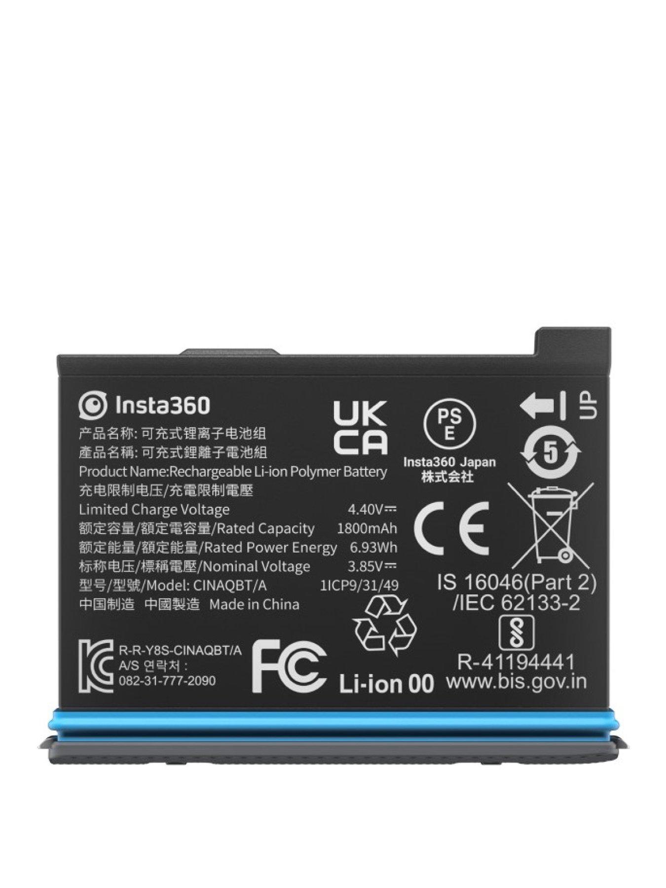 Insta360 X3 Rechargeable 1800mAh Battery