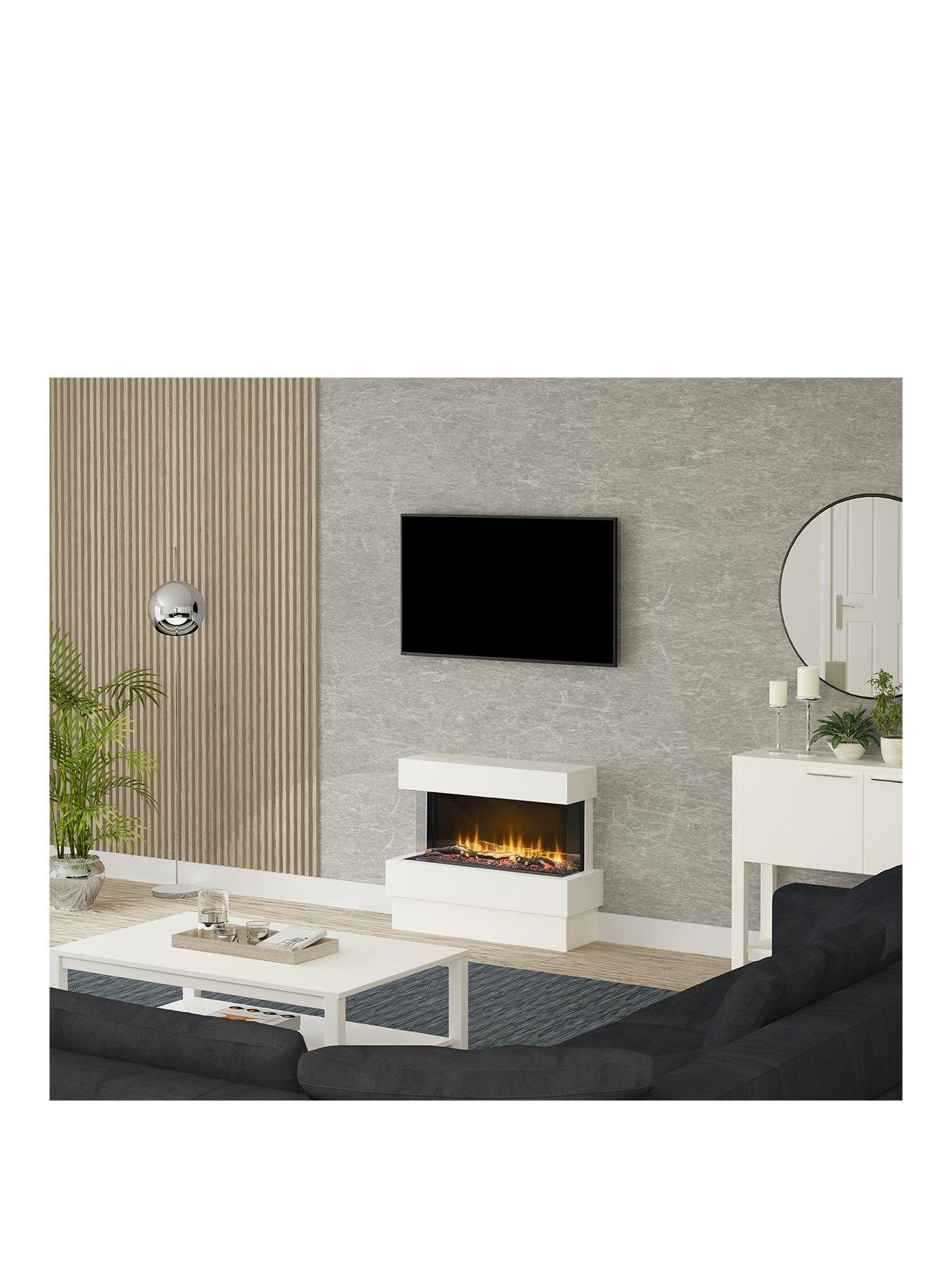 Product photograph of Flare Be Modern Avant Electric Fire Suite from very.co.uk