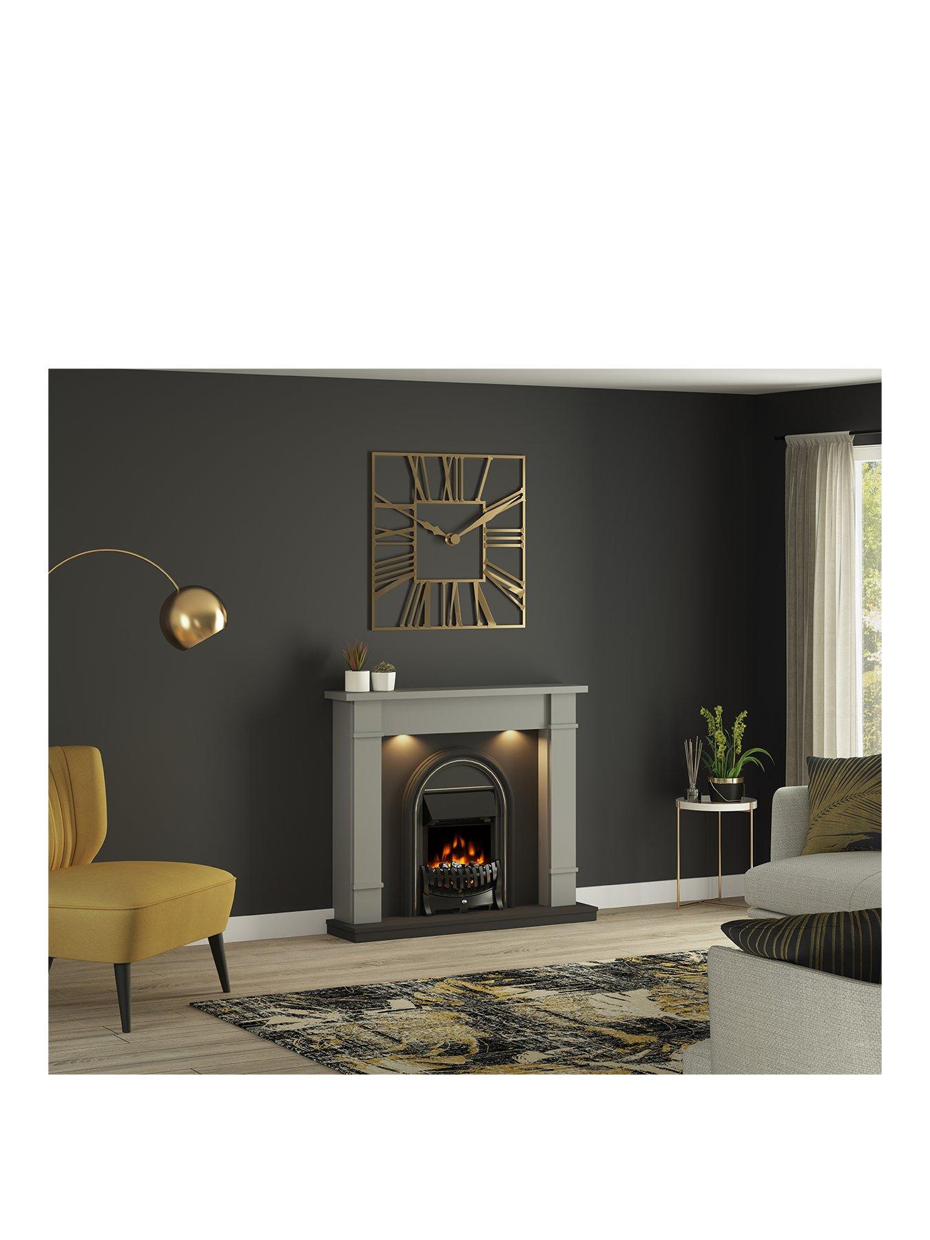Product photograph of Flare Be Modern Broadwell Fireplace from very.co.uk
