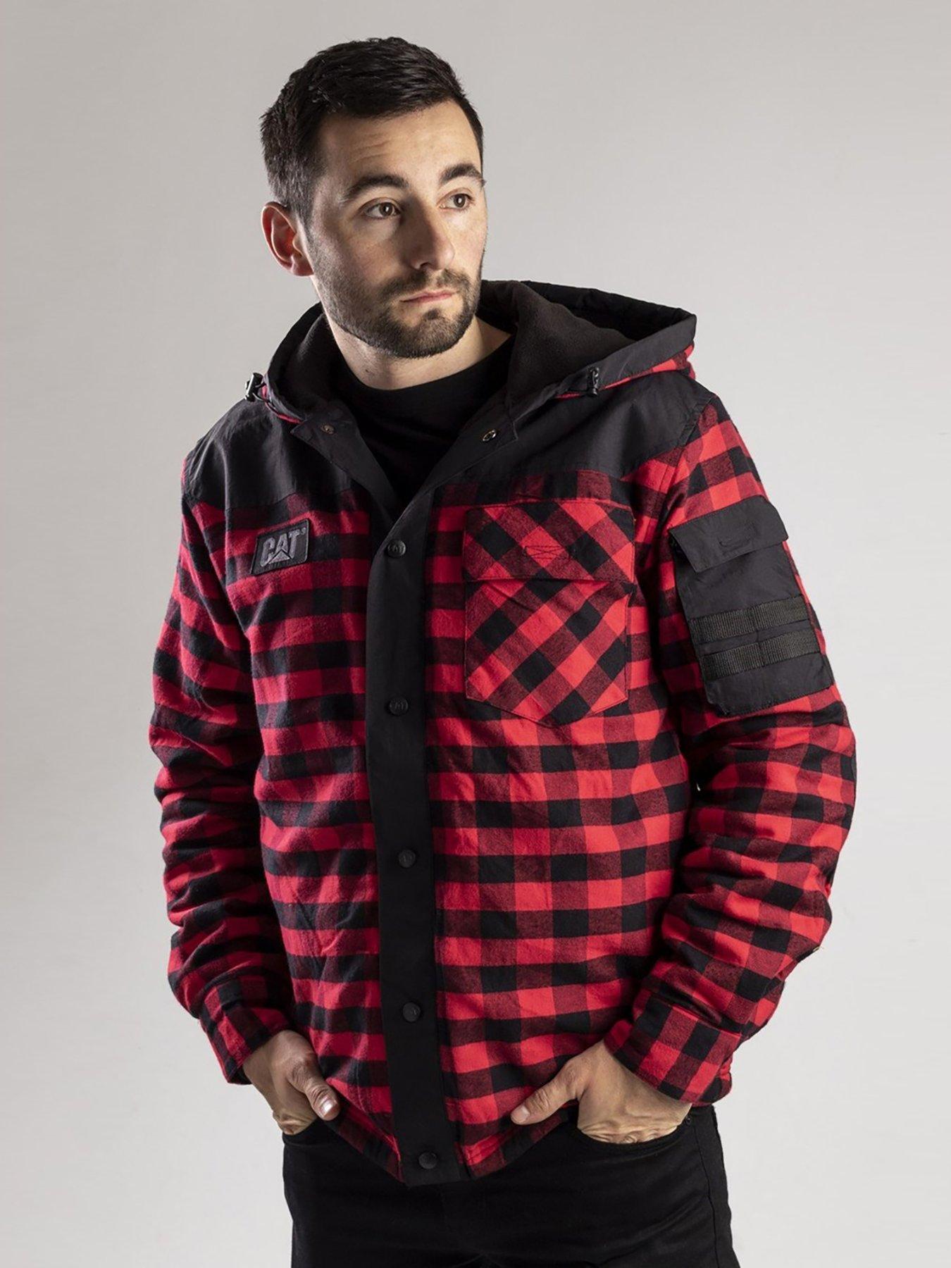 Caterpillar Sequoia Jacket Red very.co.uk