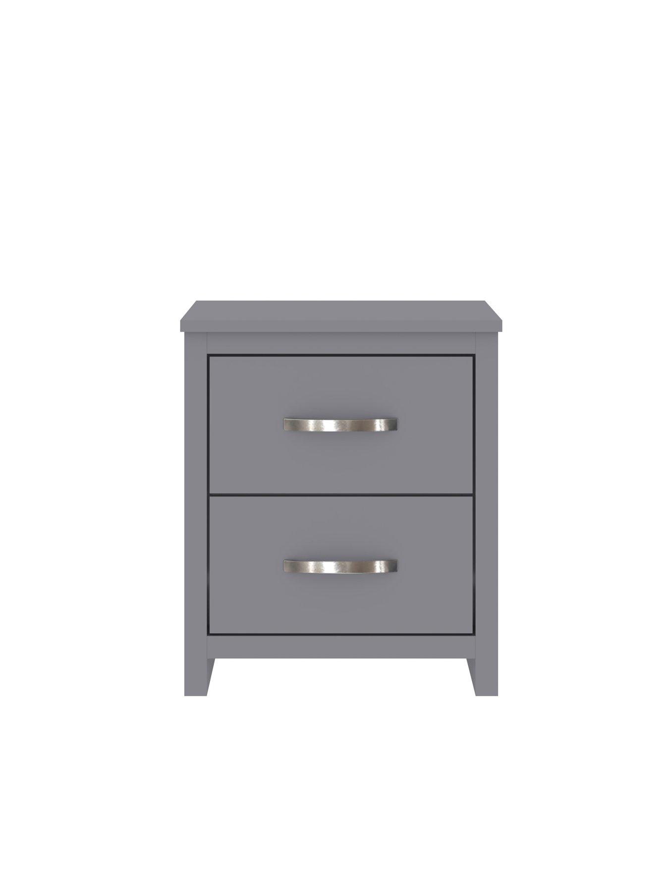 The Very Collection Ely 2 Drawer Bedside