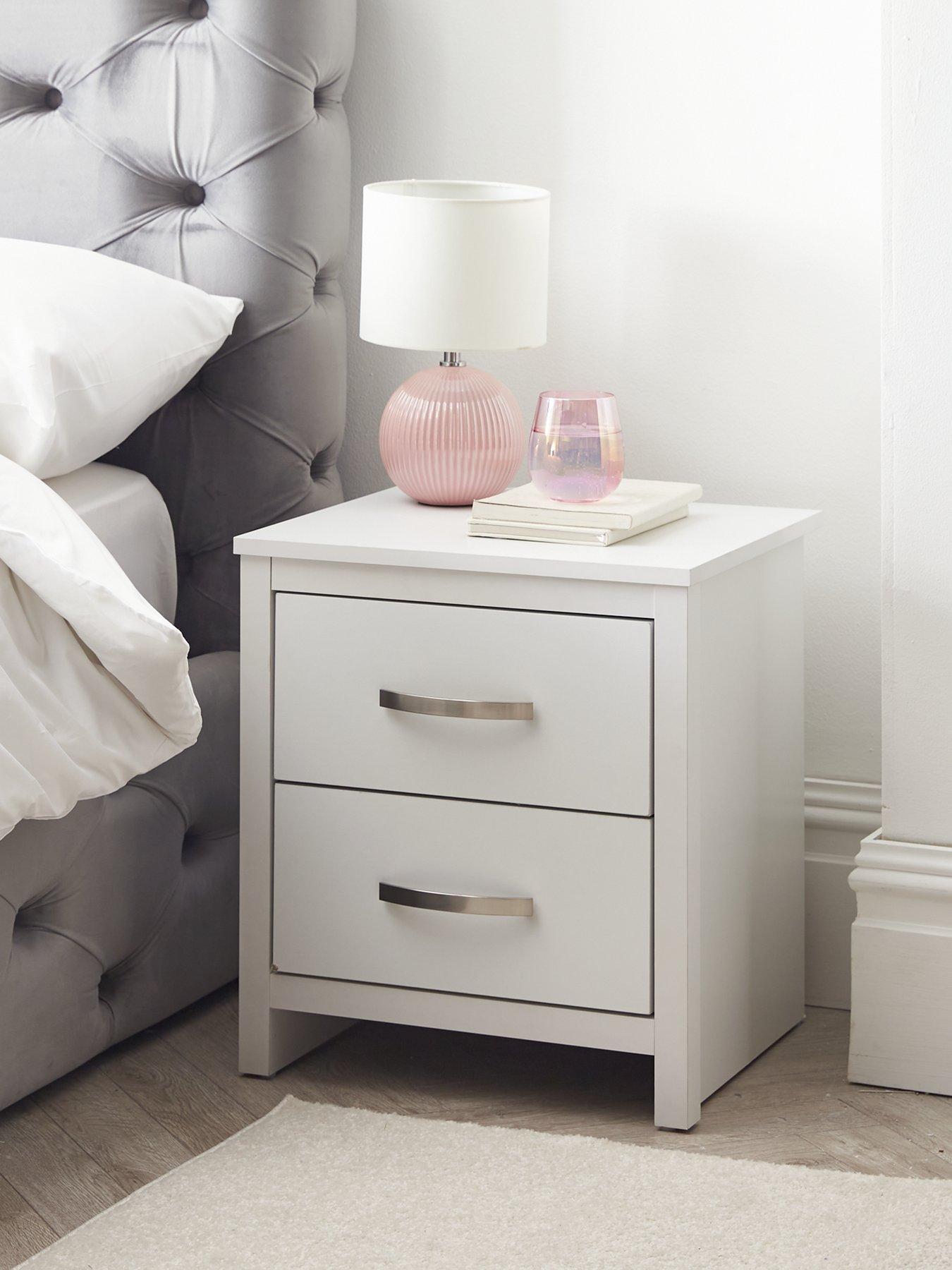 Image 1 of 6 of The Very Collection Ely 2 Drawer Bedside