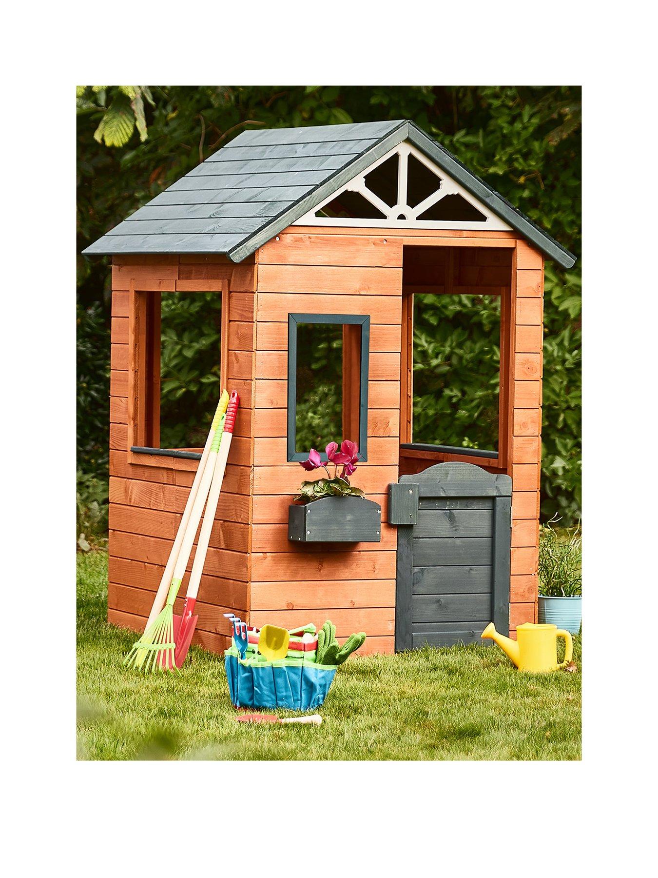 Little tikes shop wooden playhouse