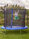 Image thumbnail 1 of 6 of Sportspower 8ft Trampoline with Safety Enclosure - Blue