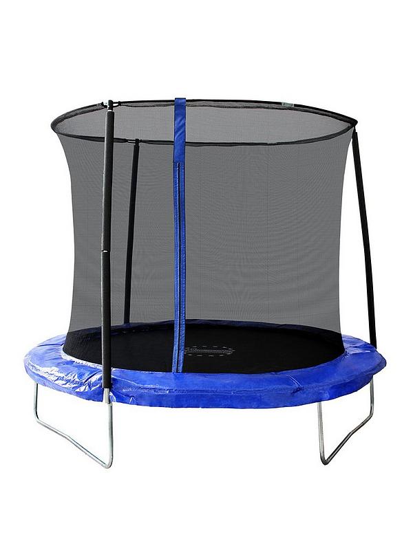 Image 2 of 6 of Sportspower 8ft Trampoline with Safety Enclosure - Blue