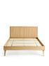  image of very-home-carina-bed-frame-with-mattress-options-buy-and-save-oak