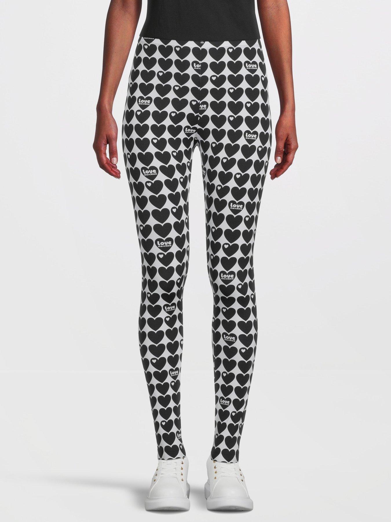 LOVE MOSCHINO, Black Women's Leggings