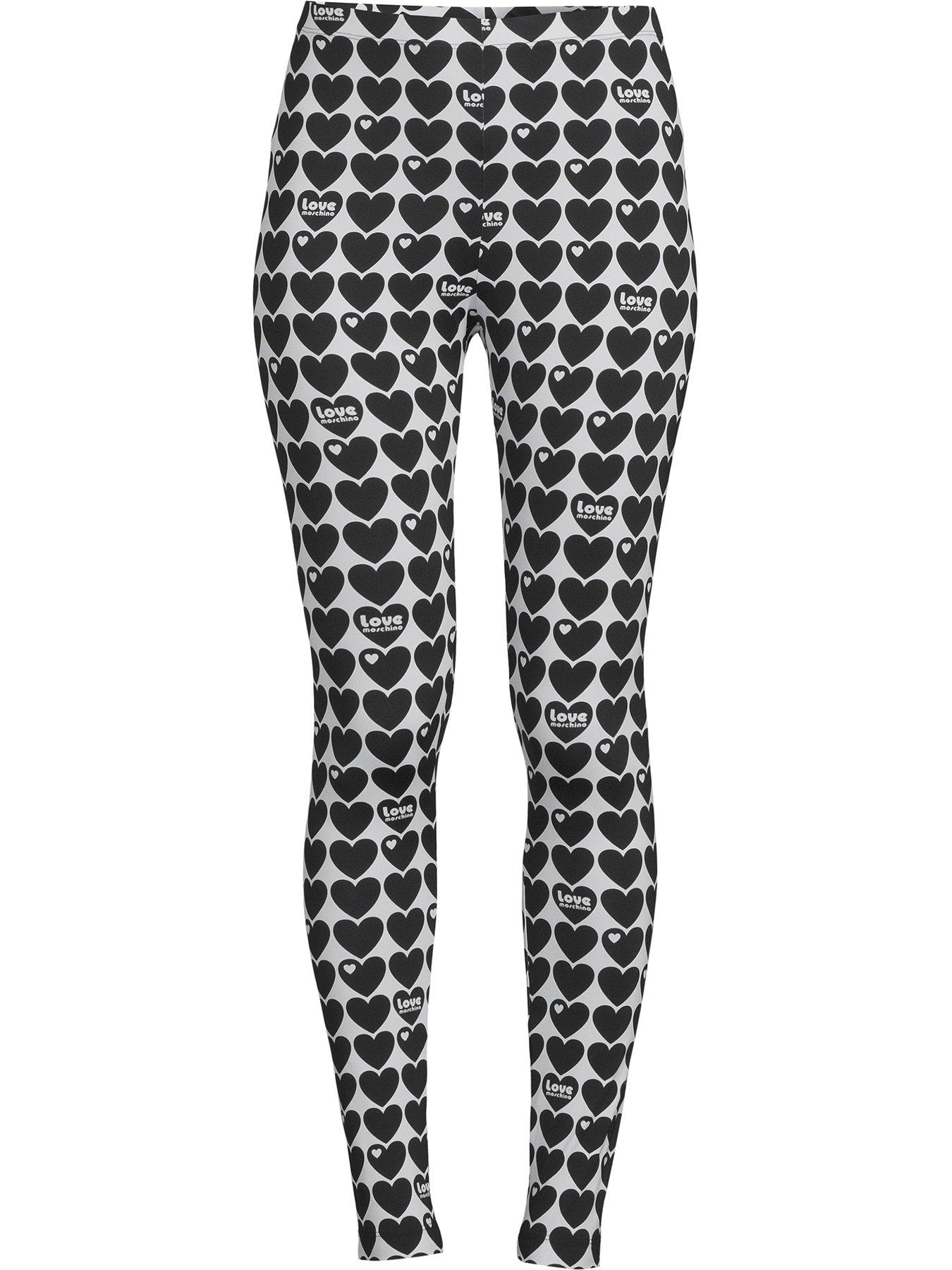 Love Moschino Allover Logo Leggings, UK 12,14,16