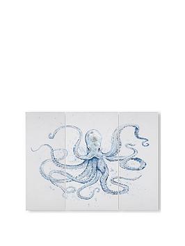 Product photograph of Art For The Home Under The Sea 3 Piece Canvas Wall Art from very.co.uk