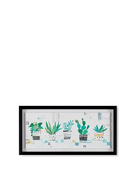 Product photograph of Art For The Home House Plant Haven from very.co.uk