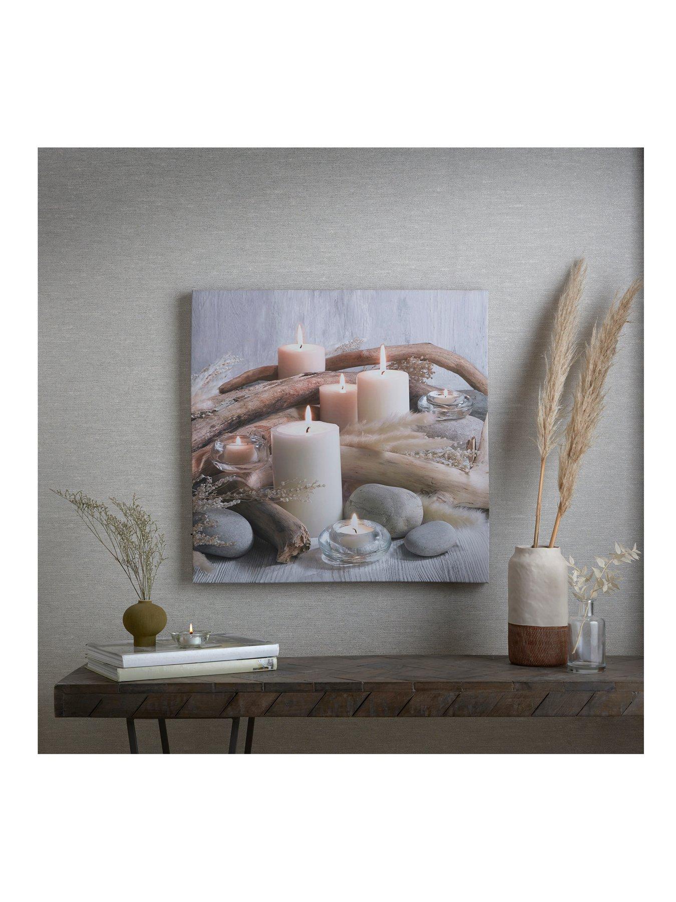 Image 3 of 3 of Art For The Home Serene Shores LED Canvas Wall Art