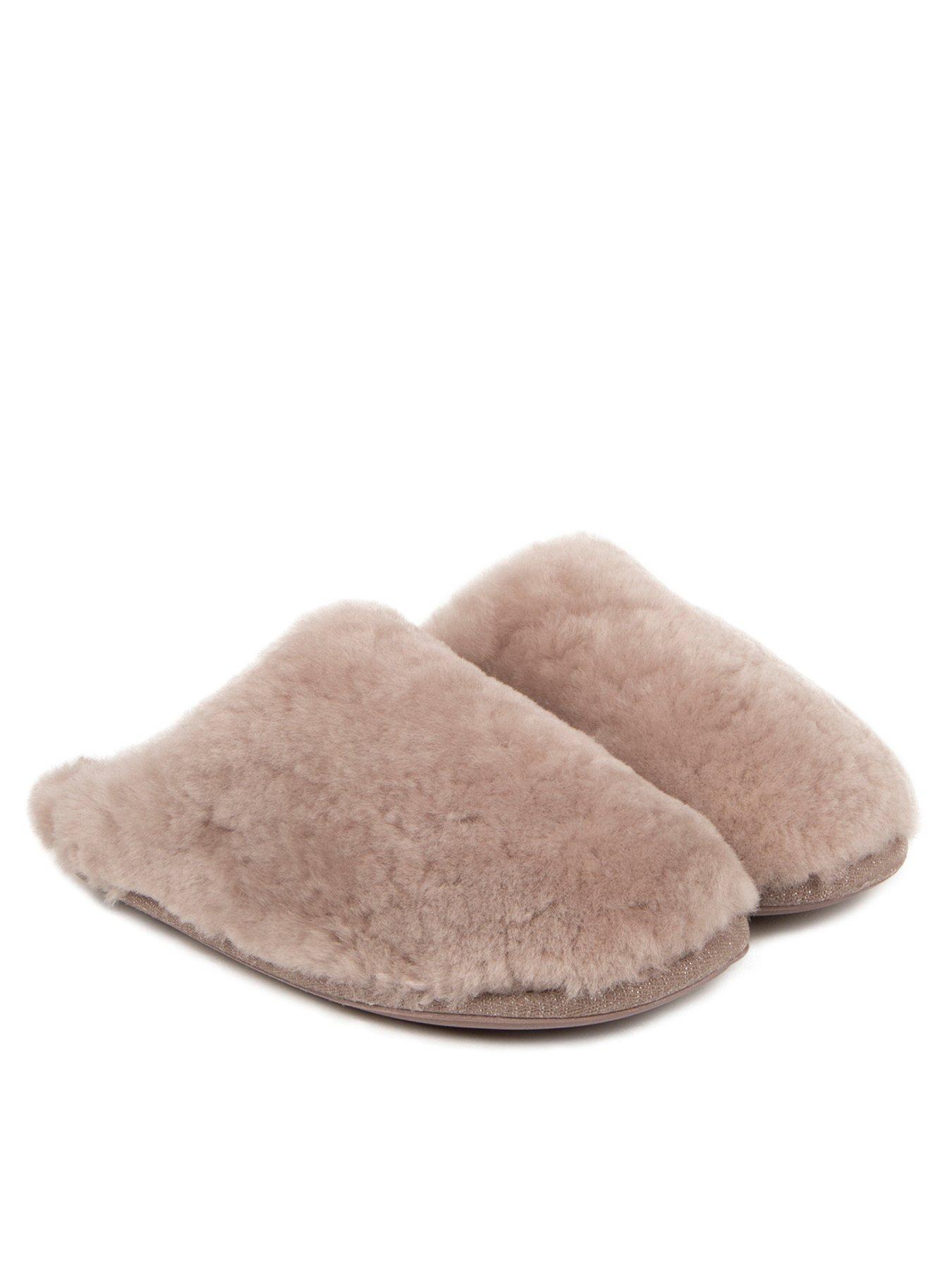 Ladies sheepskin online slippers