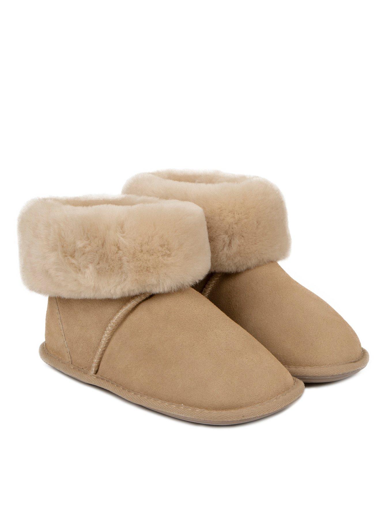 Womens slippers boots discount uk