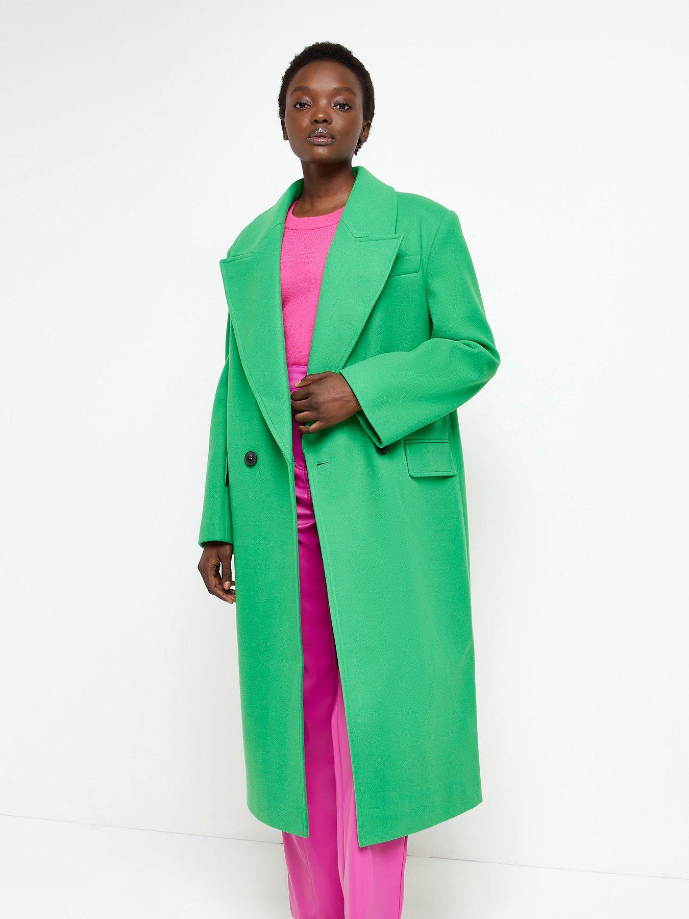 Green coat store river island