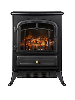 Russell Hobbs Rhefstv1002B 1.85Kw Black Electric Stove Fire