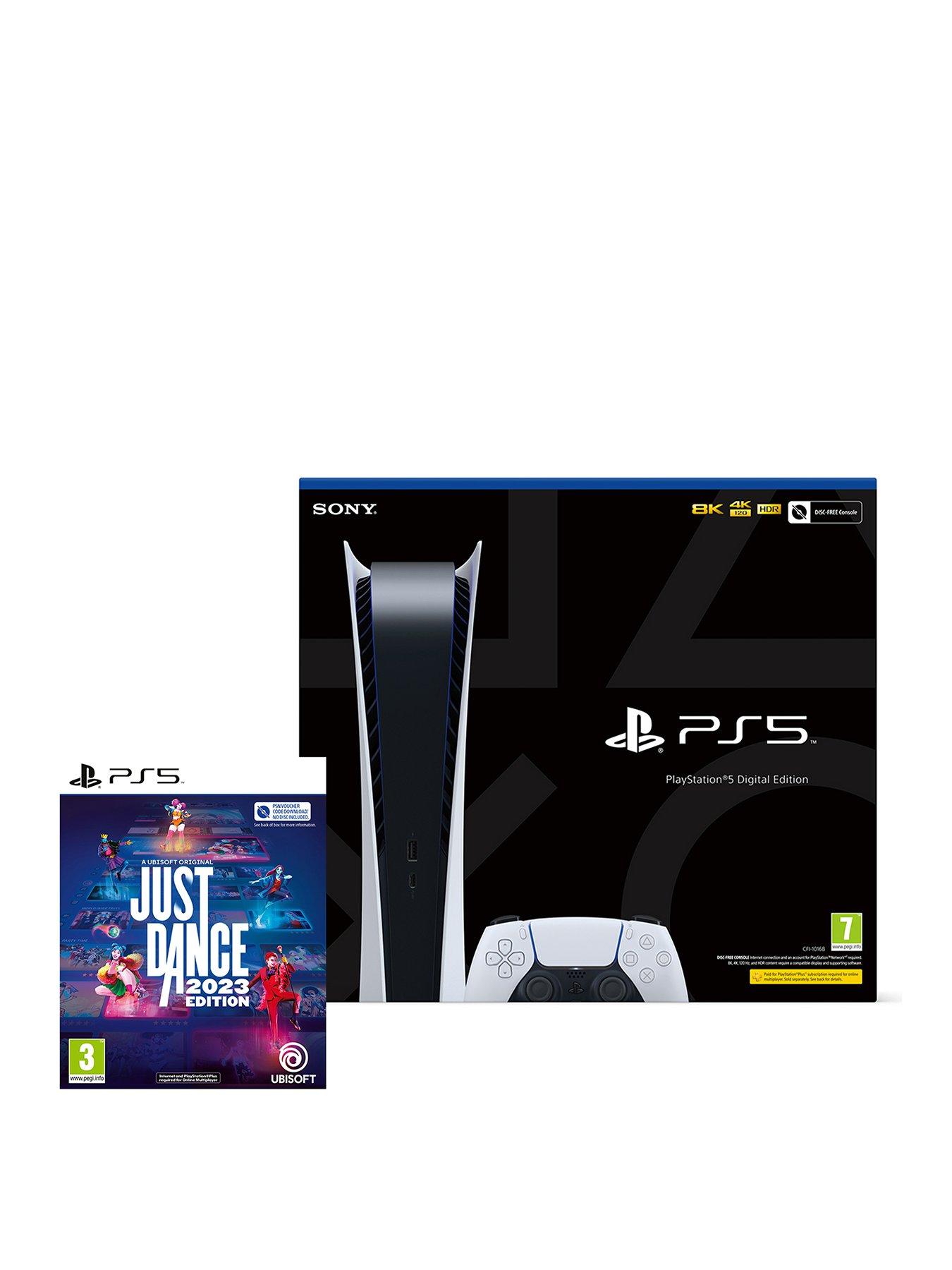 PlayStation 5 Digital Console & Just Dance 2023 (Code in Box), playstation  5 digital 