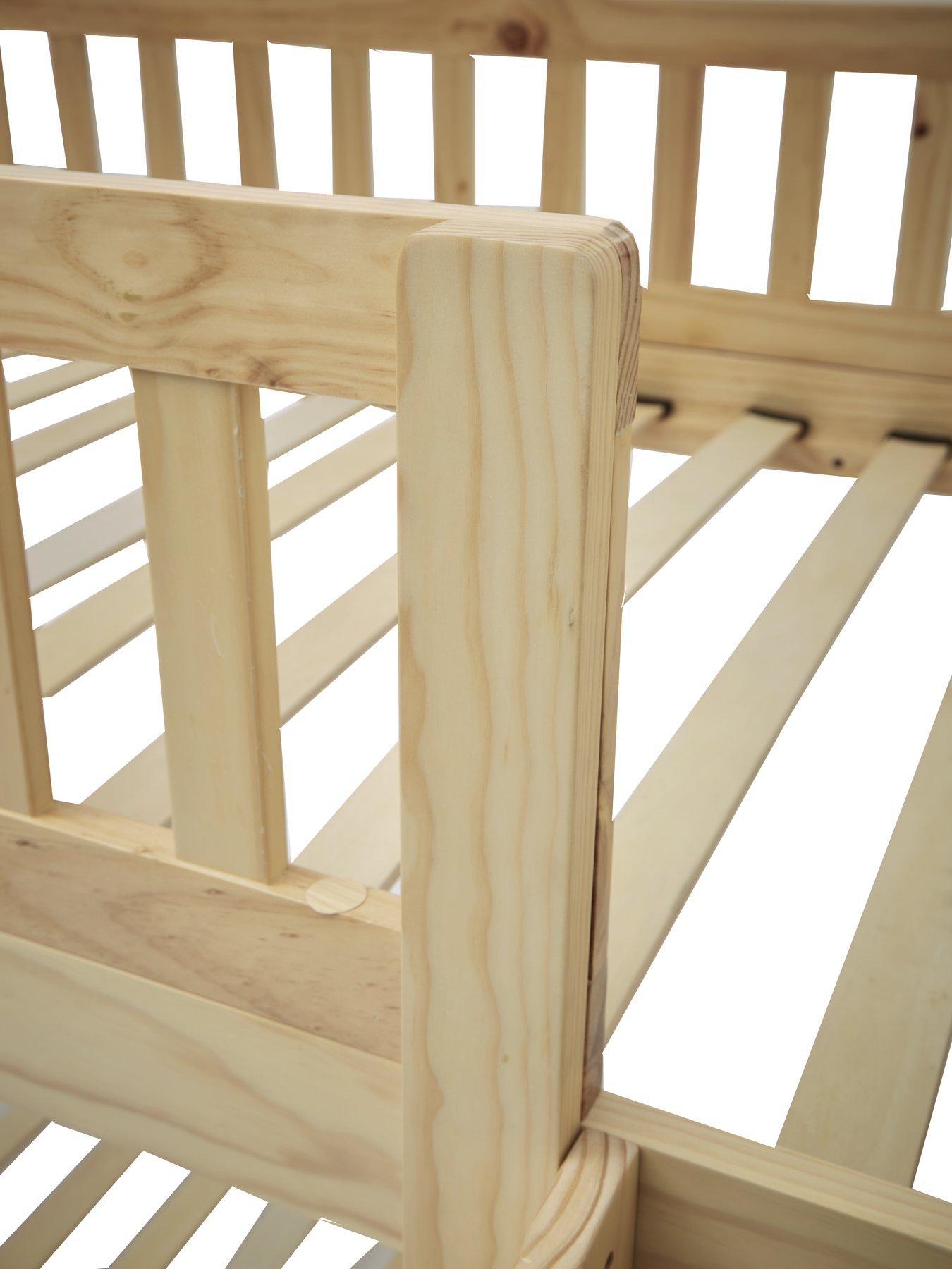 Image 5 of 6 of Very Home Pixie Solid Pine&nbsp;Bunk Bed&nbsp;with Mattress Options (Buy and SAVE!)