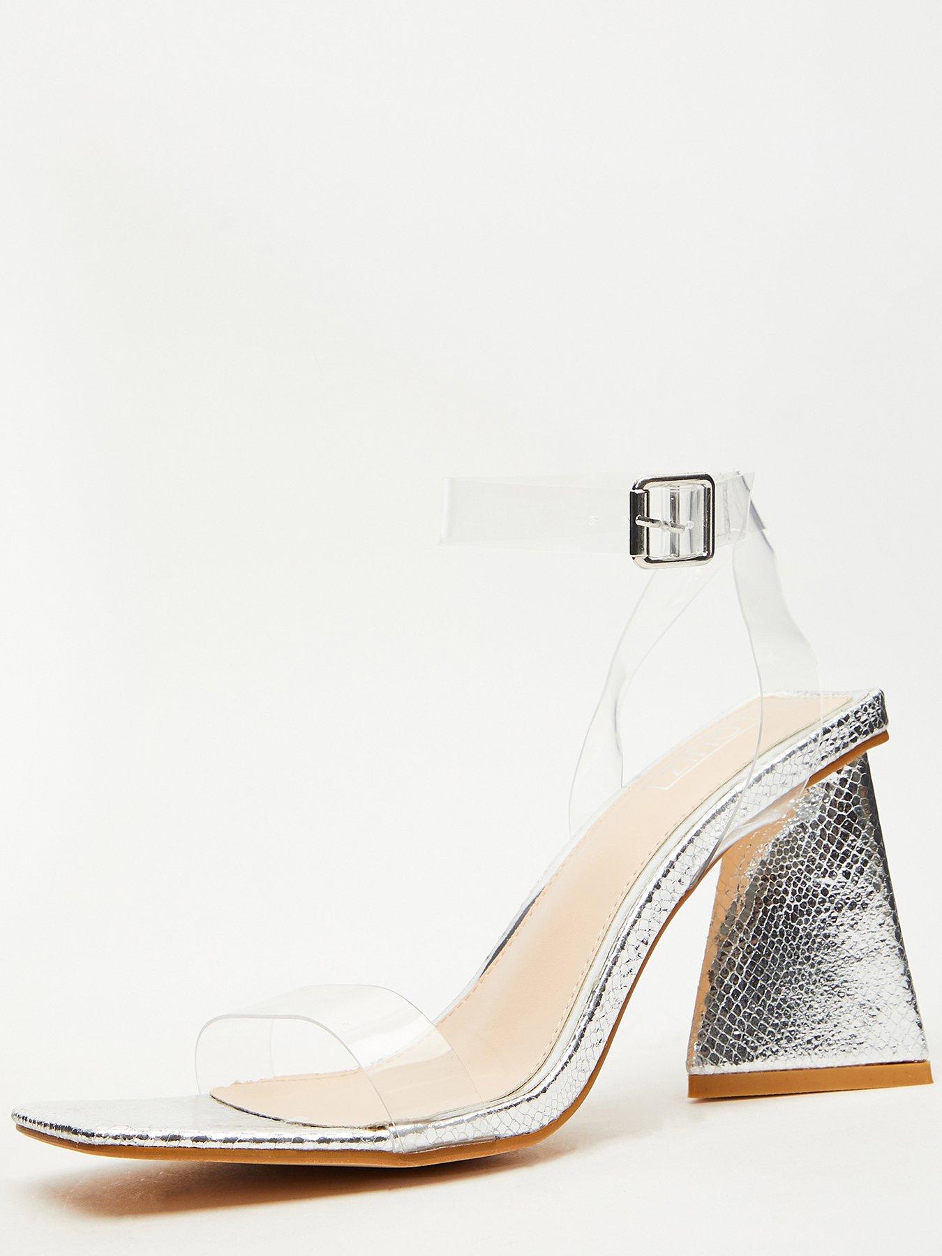 Perspex clearance heels uk